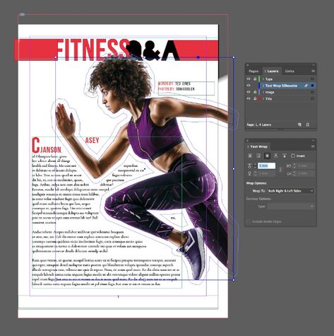 Indesign Text Effects, Text Wrap, Indesign Inspiration, Indesign Tutorials, Indesign Layout, Cut Out Pictures, Outing Quotes, Picture Layouts, Text Frame