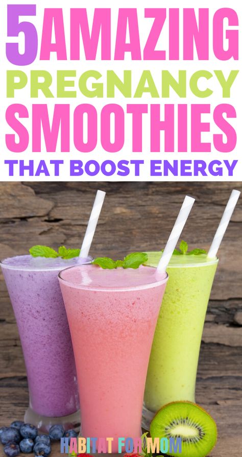 Pregnancy Food Recipes, Smoothies For Pregnancy, Food Pregnancy, Pregnancy Smoothie Recipes, Pregnancy Diet Plan, Energy Boosting Smoothies, Energy Boosting Foods, Healthy Pregnancy Food, Pregnancy Snacks