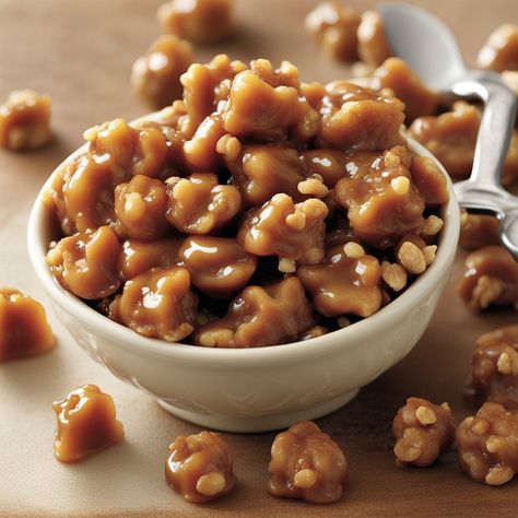 5-Minute Caramel Walnuts: A Family-Favorite Quick Snack Recipe – Easy Instant Recipes Candied Nuts Recipe, Candied Walnut Recipe, Walnut Recipes, Snack Mix Recipes, Candy Recipes Homemade, Christmas Candy Recipes, Nut Recipes, Quick Recipes Snacks, Quick Snack