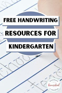 Homeschool Giveaways shares free handwriting resources for kindergarten. These resources are perfect for your writing or language arts homeschool classroom. Grab these FREE resources. Language Arts Homeschool, Kindergarten Handwriting Practice, Lined Handwriting Paper, Handwriting Paper Kindergarten, Free Printable Handwriting Worksheets, Handwriting Worksheets For Kindergarten, Free Handwriting Worksheets, Kindergarten Handwriting, Handwriting Practice Paper