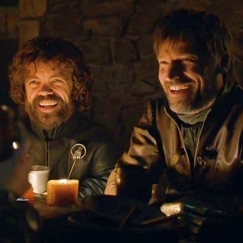 Tyrion and jaime lannister Lannister Aesthetic, Game Of Thrones Jaime, Ramsey Bolton, Got Game Of Thrones, Got Characters, Game Of Thrones Quotes, Nikolaj Coster Waldau, Peter Dinklage, Got Memes