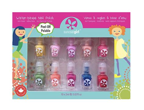 5 Kid-Friendly Non Toxic Nail Polish Brands – Bigger Better Days I Lifestyle Blog Nail Polish For Kids, Nail Polish Party, Party Palette, Bright Nail Polish, Nail Polish Gift Set, Kids Nail Polish, Water Based Nail Polish, Nail Polish Removers, Nail Polish Brands