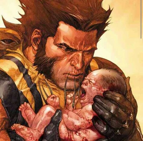 Wolverine Son, Wolverine Comic, Wolverine Art, Logan Wolverine, Wolverine Marvel, Marvel Vs Dc, Marvel Vs, Superhero Art, Comic Book Characters