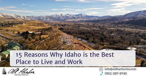 Are you still undecided about moving to Idaho? This article explores 15 interesting things that will certainly convince you to relocate to Idaho… Moving To Idaho, Best Place To Live, Interstate Highway, Place To Live, Cost Of Living, Best Places To Live, Home Insurance, Relocation, Capital City