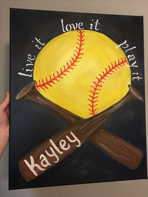 Fundraiser Poster Ideas, Softball Senior Night Ideas, Themed Room Ideas, Softball Senior Night, Softball Fundraiser, Senior Night Ideas, Softball Bedroom, Fundraiser Poster, Softball Room