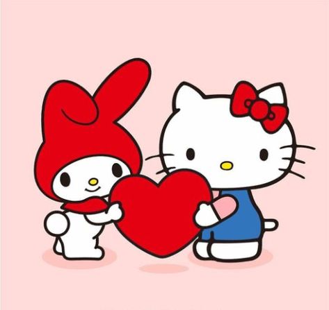 헬로키티 배경화면, Hello Kitty Imagenes, My Melody Wallpaper, Hello Kitty Aesthetic, Melody Hello Kitty, Hello Kitty Characters, 강아지 그림, Hello Kit, Kitty Drawing