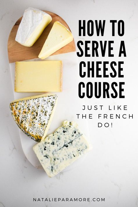 French Cheese Plate, French Cheese Board, French Dinner Parties, Fancy Cheese, Entertaining Tips, Cheese Course, French Cheese, Good Wine, Dinner Party Menu