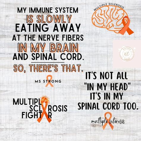 Multiple Sclerosis Awareness Bundle Multiple Sclerosis - Etsy Ms Awareness Quotes, Ms Quotes Multiple Sclerosis, Multiple Sclerosis Tattoo, Ms Shirts, Ms Awareness Month, Multiple Sclerosis Quotes, Multiple Sclerosis Awareness Month, Brain Meme, Ms Warrior