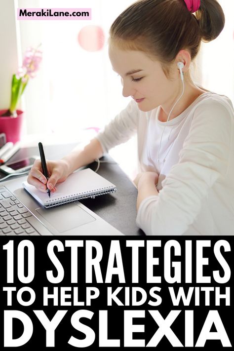 Helping Children Read: 10 Dyslexia Strategies for Kids Strategies For Dyslexic Students, Dyslexic Spelling Strategies, Activities For Dyslexic Students, Dyslexic Reading Strategies Middle School, Dyslexic Reading Strategies, School To Do List Printable, School To Do List, Dyslexic Students, Learning A Second Language