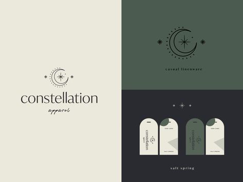 Constellation Apparel by Lisa Wick Constellation Logo, Logo Images, Apparel Design, Good Mood, Constellations, Get Inspired, Creative Professional, Mood Board, Design Inspiration