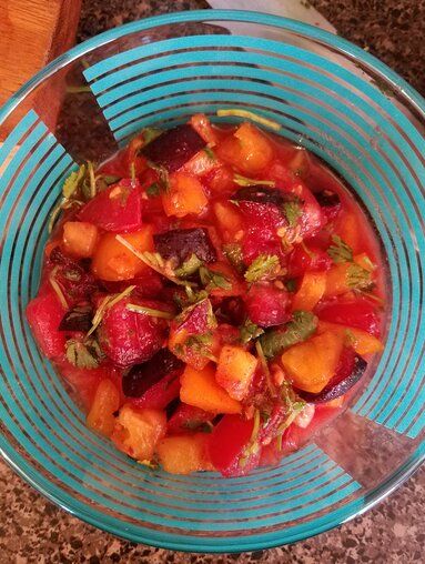 Fresh Plum Salsa Recipe | Allrecipes Plum Salsa, Plum Jam Recipes, Easy Custard, Plum Recipes, Healthy Sauces, Cholesterol Lowering, Hot Salsa, Healthy Dips, Fruit Salsa