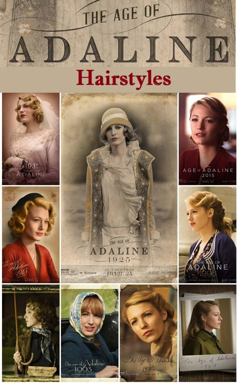 Age of Adaline Hairstyles, the lovely Blake Lively hairstyles will inspire your Hairstyle through the decades fashion.   ‪#‎Adaline‬, ‪#‎IC‬ (ad) Age Of Adeline Hair Hairstyles, Adeline Hairstyles Age Of, Age Of Adeline Hair, Age Of Adaline Hair, Age Of Adeline, The Age Of Adaline Poster, Age Of Adaline Quotes, Blake Lively Hair, Age Of Adaline