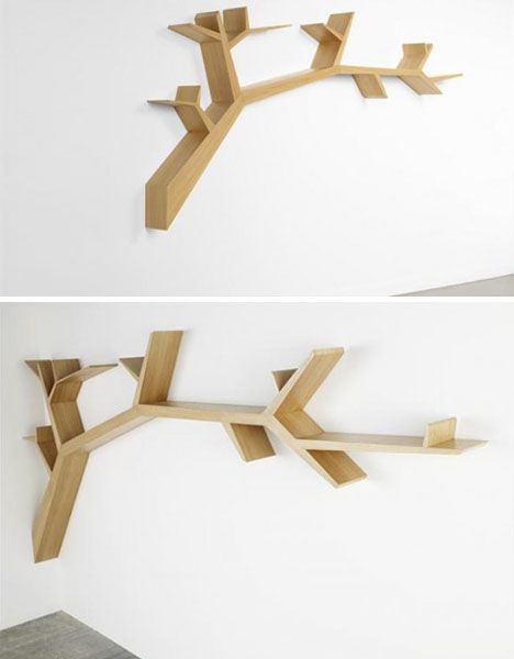 branch shaped wall shelving, i really really want this bookshelf at my home, one day.. Camping Chic, Unique Bookshelf, Tree Bookcase, Unique Bookshelves, Computer Armoire, Creative Bookshelves, Tree Bookshelf, Tree Shelf, Kursi Bar