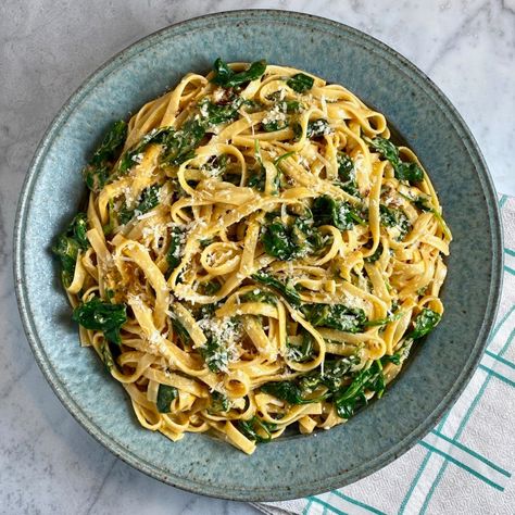 This is another rich pasta dish incorporating chili crisp. I must confess that my family preferred this one. My husband even declared that this dish was “restaurant quality.” :) I added… Chili Crisp Fettuccine Alfredo With Spinach, Chili Crisp Fettuccine Alfredo, Fried Pork Tenderloin, Spinach Fettuccine, Fettucini Alfredo, Fettuccini Alfredo, Chili Crisp, Pasta Night, Meals Healthy