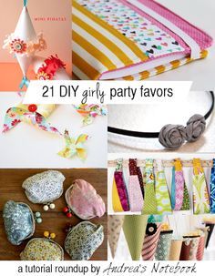 21 DIY girly party favors - these are great! Girly Party, Birthday Party Crafts, Craft Wedding, Fun Craft, Party Favours, Diy Crafts Videos, Crafts For Teens, Birthday Fun, Birthday Party Favors