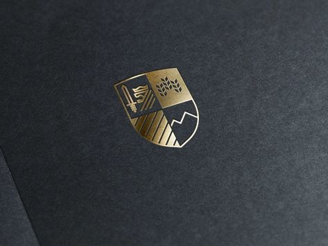 Harvest Bible, Instagram Design Creative, Shield Logo, Unique Logo Design, Brand Fonts, Coat Of Arm, School Logo, Football Logo, Logo Sign