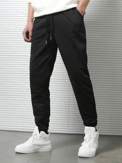 Jogger Pants Outfit For Men, Black Joggers Outfit Men, Black Sweatpants Outfit Men, Black Sweatpants Men, David Core, Sweatpants Outfit Men, Sweat Pants For Men, Joggers Men Outfit, Black Sweatpants Outfit