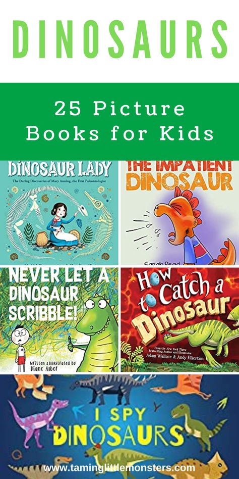 Dinosaur Books For Kindergarten, Dinosaur Books For Preschool, Dinosaurs Prek, Dinosaurs Crafts, Dinosaur Stomp, Preschool Dinosaurs, Dinosaur Books For Kids, Dinosaur Preschool, Pet Dinosaur