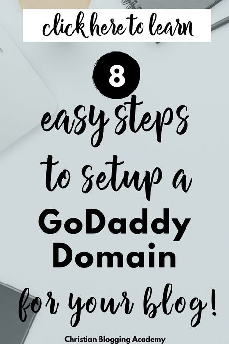 Do you need to know how to setup a domain name in GoDaddy but aren't sure where to start? This post will take you step by step through the process of buying a domain name for your blog. It's not as hard as you think! #blogging #bloggingforbeginners Domain Name Ideas, How To Blog, Successful Blogger, Blogging Ideas, Blog Names, Blog Niche, Online Blog, How To Stop Procrastinating, Start A Blog