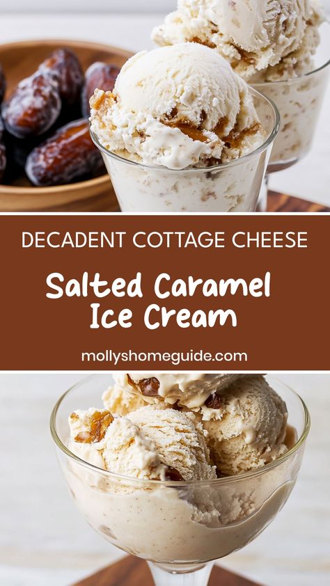 Indulge in the perfect marriage of creamy cottage cheese and decadent salted caramel with this dreamy homemade ice cream recipe. Treat yourself to a scoop (or two) of this rich and luscious frozen delight that blends the subtle tanginess of cottage cheese with the irresistible sweetness of salted caramel. Whether enjoyed on a hot summer day or as a comforting treat any time of year, this unique flavor combination will take your taste buds on a delicious journey.

Ingredients
1 container (16 oz) Vanilla Creami Ice Cream Recipe, Healthy Salted Caramel Ice Cream, Cottage Cheese Date Ice Cream, Raw Cream Ice Cream, Ninja Creami Ice Cream Recipes Core Power, Cottage Cheese Frosty, Clean Ice Cream Recipe, Ninja Creami Caramel Ice Cream, Cottage Cheese Salted Caramel Ice Cream