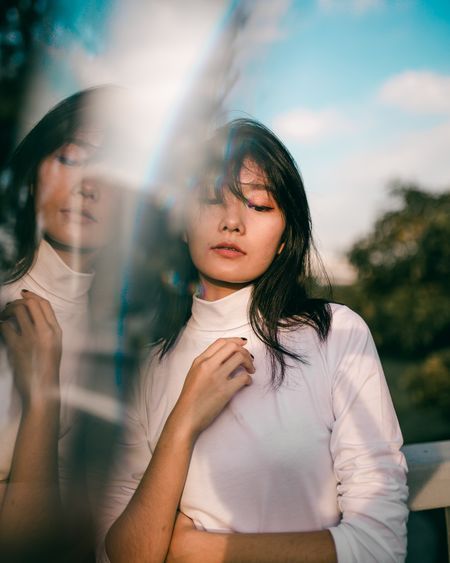 Prism Reflection, Beauty Fotografie, Natural Beauty Photography, Art Photography Women, Profile Photography, Profile Icon, Fine Art Portrait Photography, Women Portrait, Creative Women