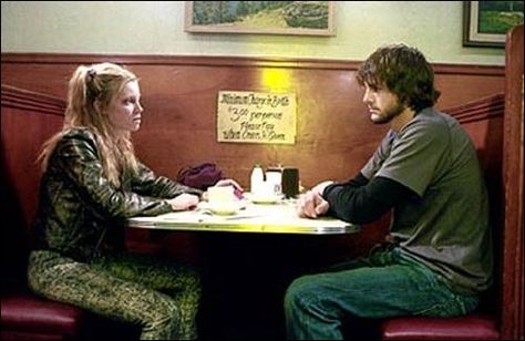 Evan: I just thought that you should know. Kayleigh Miller: Know what? Evan: That you were happy once... with me. Butterfly Effect Film, The Butterfly Effect 2004, Psychological Movies, Suspense Movies, Amy Smart, Requiem For A Dream, The Butterfly Effect, Travel Movies, Septième Art