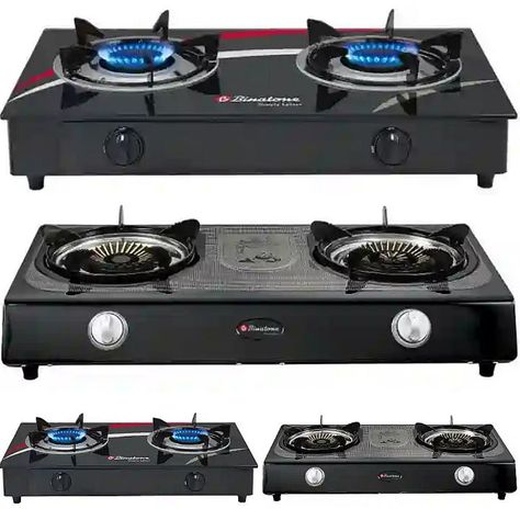 Binatone Gas Cookers with Auto Ignition: Double Burner Kitchen Countertop Cooking Appliances (GGC-002 and SSGC 0003 Series) with Smooth Blue Flames Cooking Gas Cylinder, Countertop Cooking, 2024 Prayer, Gas Cookers, Cooktop Gas, Kitchen Table Makeover, Double Burner, Diy Furniture Decor, Cooking Stove