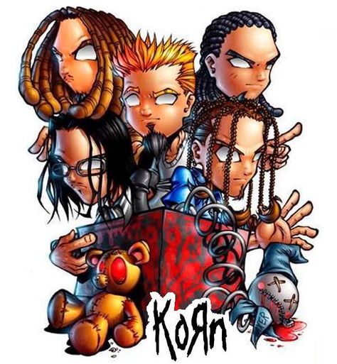 Korn Artwork, Korn Video, Korn Poster, Korn Logo, Korn Band, Metal Posters Art, Metal Drawing, Rock Poster Art, Jonathan Davis