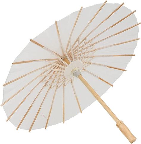 Amazon.com: Rainproof Paper Umbrella, Pure White Handmade Chinese Oiled Paper Umbrella Parasol for Wedding, Bridesmaids (Diameter 15.6 inch) : Clothing, Shoes & Jewelry White Parasols Wedding, White Parasol Wedding, Wedding Ceremony Parasols, Garden Party Wedding Parasol, Wedding Paper Parasol, Oil Paper Umbrella, Paper Umbrella, Lace Umbrella, Paper Parasol