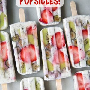 Popsicles Recipes, Ella Vegan, Breakfast Popsicles, Nutritious Desserts, Vegan Appetizer, Bagel Toppings, Homemade Bagels, Recipe Girl, Popsicle Recipes