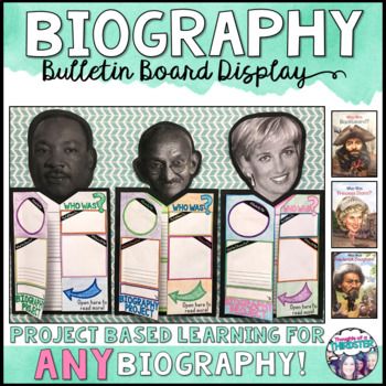 Biography Project Biography Activities 3rd Grade, Biography Projects Elementary, Biography Project Ideas, Biography Project Elementary, Biography Lesson, Biography Projects, Biography Project, Classroom Needs, 4th Grade Social Studies