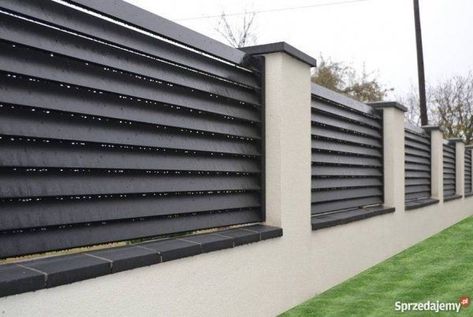 House Fence Ideas, Home Fence Ideas, Cool Fence Ideas, Fence Wall Design, Front Wall Design, Modern Fence Design, House Fence Design, House Main Gates Design, Garden Fence Panels