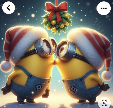 Merry Christmas Minions, Christmas Minions, Gru Minions, Snoopy New Year, Funny Happy New Year, Minion Rock, Santa Jokes, Valentine Day Kiss, Minion Christmas