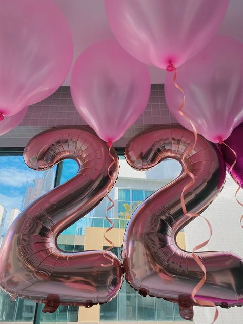 Happy 22nd Birthday To Me, 22 Birthday Balloons, Birthday 22 Aesthetic, 22 Balloons, Hello 22, Happy Birthday 22, Happy 22nd Birthday, 22 Birthday, Birthday Presents For Men