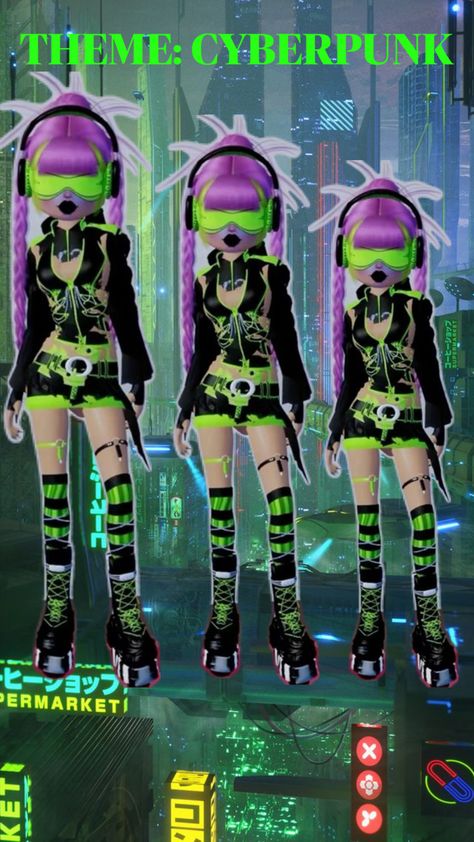 @slaygurl💗💓💞💕 Cyberpunk Dress, Vip Dress, Punk Dress, Theme Dress, Punk Outfits, Space Theme, Themed Outfits, Clothing Hacks, Fitness Inspo