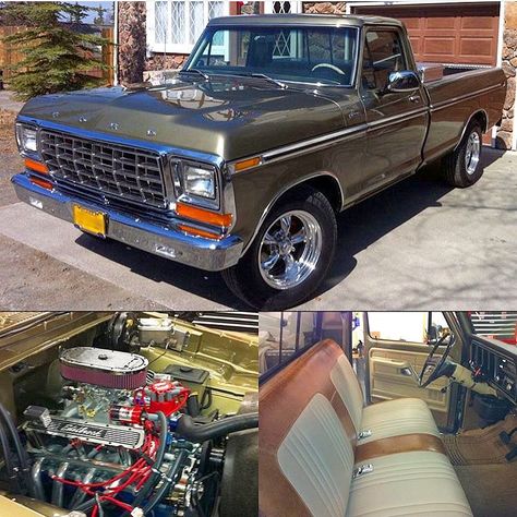 Real Fine 79 Custom Trucks For Sale, Ford Highboy, 1979 Ford Truck, Customization Ideas, Ford Trucks F150, Vintage Pickup, Lowered Trucks, Vintage Pickup Trucks, Custom Pickup Trucks