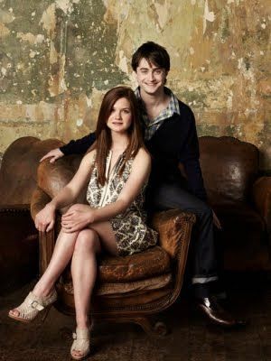 Mr. & Mrs. Potter Blaise Harry Potter, Daniel Radcliffe Emma Watson, Harry Potter Ginny, Citate Harry Potter, Harry And Ginny, Buku Harry Potter, Images Harry Potter, Bonnie Wright, Harry Potter Actors