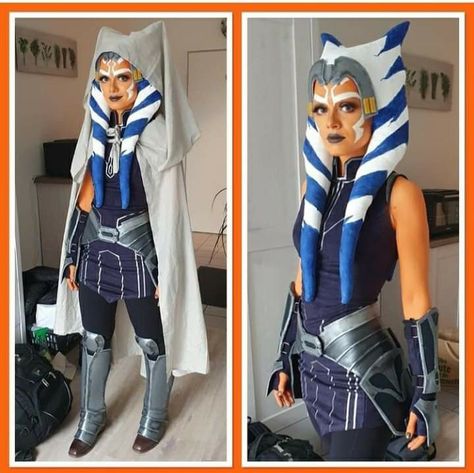 The Clone Wars Season 7, Ahsoka Tano Costume, Clone Wars Season 7, Ahsoka Tano Cosplay, Disfraz Star Wars, Star Wars Halloween, Star Wars Ahsoka, Star Wars Outfits, The Clone Wars