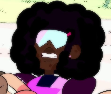 Steven Universe Human AU Steven Universe Future Pfp, Steven Universe Graduation Cap, Steven Universe Outfits, Steven Universe Human Au, Steven Universe Halloween, Garnet Fanart, Steven Universe Garnet, Garnet Steven, Garnet Steven Universe