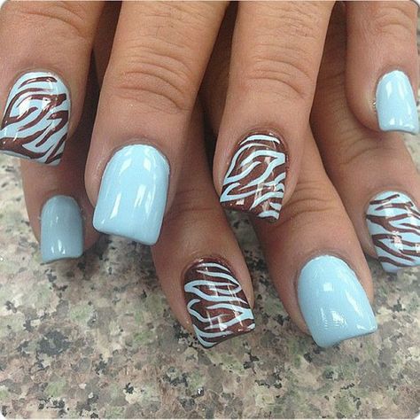 Zebra Print Nails, Unghie Nail Art, Braun Design, Nail Drawing, Animal Print Nails, Colorful Nail Designs, Get Nails, Hot Nails, Fabulous Nails