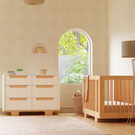 Babyletto Yuzu 6-Drawer Dresser Babyletto Yuzu, Safe Co Sleeping, Baby Cribs Convertible, Junior Bed, Stylish Nursery, Full Size Mattress, Mini Crib, Convertible Crib, 6 Drawer Dresser