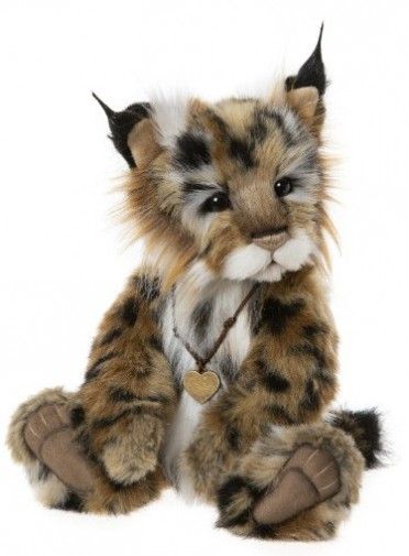 Lynx Kitten, Charlie Bears, Teddy Bear Stuffed Animal, Paw Pads, Handmade Teddy, Handmade Teddy Bears, Teddy Bear Plush, Cute Stuffed Animals, Bear Stuffed Animal