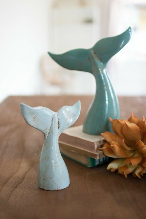 Sculpture Reference, Ceramic Whale, Knysna, Air Dry Clay Projects, Cerámica Ideas, Clay Diy Projects, Clay Crafts Air Dry, Tanah Liat, Keramik Design