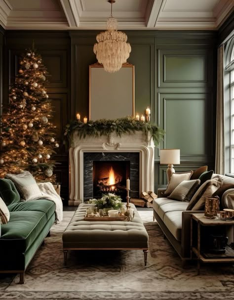 Georgian Lounge, Victorian Living Room, Sitting Rooms, Cosy Living, Modern Victorian, Beautiful Sofas, Victorian House, Hill House, Living Room Green