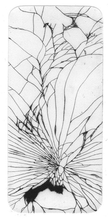 Lucky breaks: art made from broken phones Broken Phone, Window Drawing, Limited Edition Book, Japanese Philosophy, Broken Window, Shattered Glass, Into Art, Eye Drawing, Science And Nature