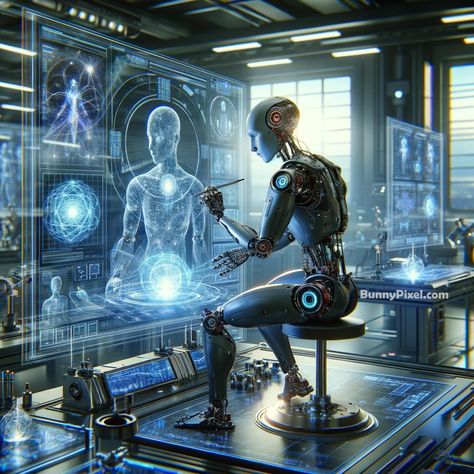 Basic Anatomy And Physiology, Future Gadgets, Smart System, Business Automation, Tech Art, Digital Revolution, Steampunk Design, Robots Concept, Smart Solutions