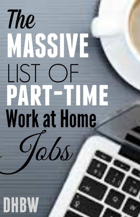 Are you looking for a part-time work at home job? Here's a massive list of 99 companies that offer part-time jobs for those seeking work from home. Work At Home Jobs, At Home Jobs, Online Jobs From Home, Work From Home Opportunities, Earn Extra Money, Part Time Jobs, Work At Home, Curriculum Vitae, Earn Money From Home