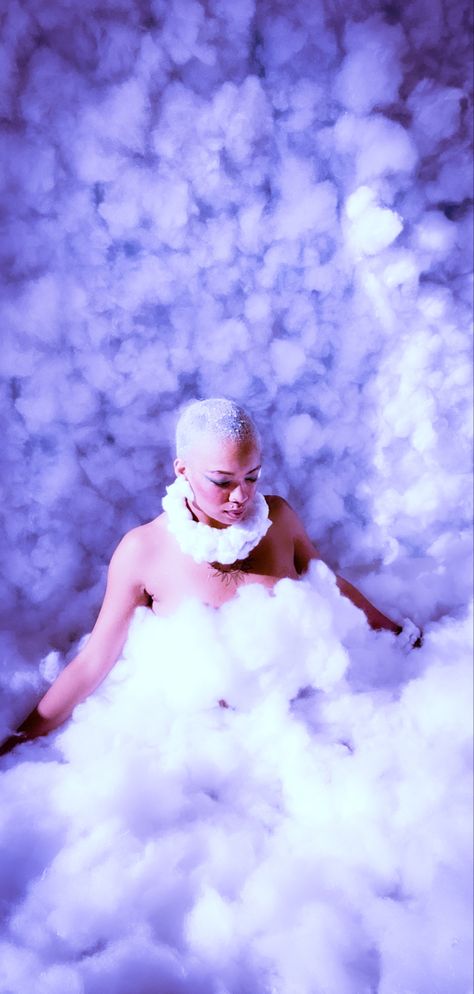 nico $hanel x cloud bby #photography #photoshoot #photoshootideas #angel #aesthetic #model #clouds #iphonephotography Head In The Clouds Photoshoot, Cloud Shoot, Dreamy Cloud Photoshoot, Clouds Backdrop Photoshoot, Cloud Editorial Fashion Photography, Angel Clouds, Debut Ideas, Clouds Photography, Shoot The Moon