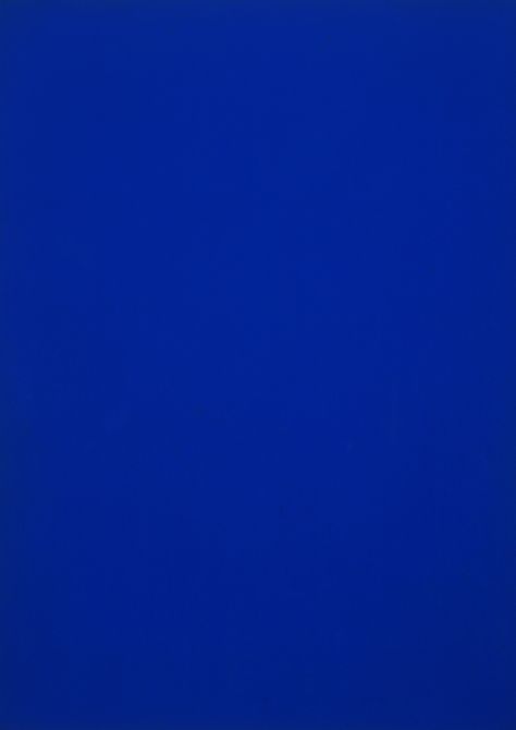 Yves Klein. Blue Monochrome. 1961 | MoMA Iphone 5c Wallpaper, Wallpaper Islami, Paint Filter, Marine Upholstery, Yves Klein, Ipad Background, Wallpaper Animes, Best Iphone Wallpapers, Gradient Background