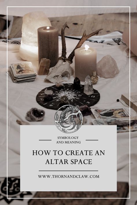 5 ways to create an altar space Creating an altar space is a sacred and powerful ritual for spiritual practices, meditation, and self-reflection. Creating an altar is a deeply personal and meaningful experience that can help you connect with your inner self, the earth and our ancestors. Here are five simple and creativ January Altar Ideas, Create An Altar, Sacred Space Altar, Altar Space, Spiritual Reading, Crystal Altar, Meditation Altar, Insta Photos, Pagan Altar